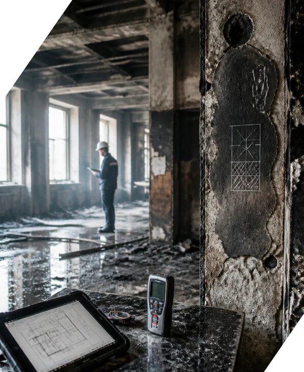 Обследование зданий после пожара в Новоалтайске от 15336 р. | ЭкспертизаРоссия