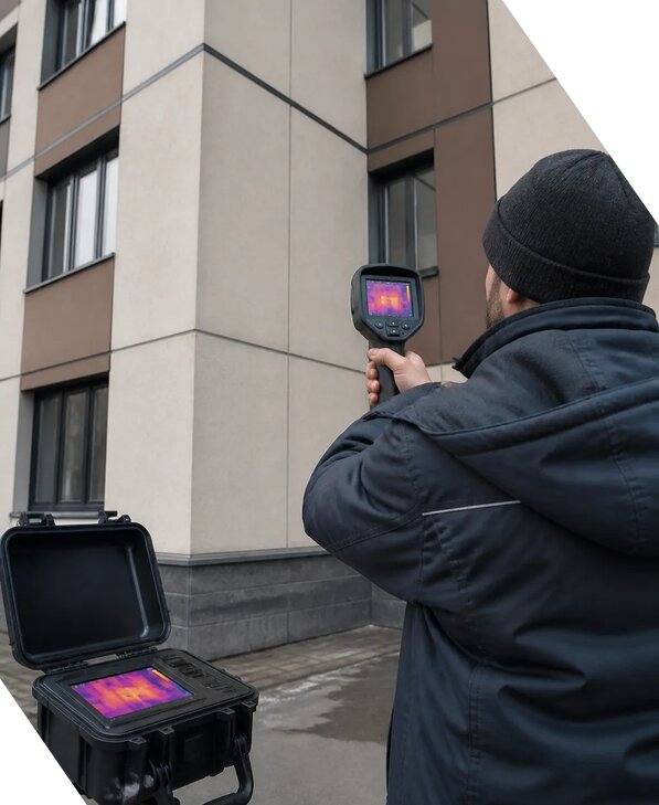 Тепловизионное обследование зданий и сооружений в Новоалтайске